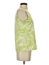Basic Editions Green Sleeveless Blouse Size S - photo 4