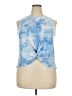 Evolution and Creation Blue Tank Top Size 2X - photo 1