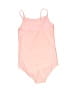 H&M Solid Pink One Piece Swimsuit Size 6X - 7 - photo 2