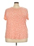 Como Blu Stars Orange Short Sleeve Top Size 3X - photo 1