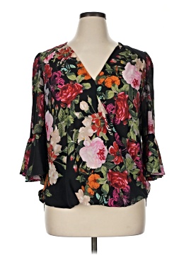 Inc International Concepts 3/4 Sleeve Blouse