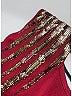 Herve Leger Burgundy Cocktail Dress Size XS (estimated) - photo 5