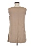Logo Layers Tan Sleeveless T-Shirt Size M - photo 2
