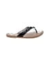 Talbots Black Flip Flops Size 6 - photo 1
