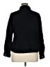 Automet 100% Rayon Solid Black Long Sleeve Button-Down Shirt Size XL - photo 2