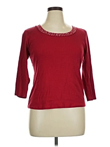 Style&Co 3/4 Sleeve T-Shirt (view 1)
