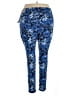 Catherines Print Blue Active Pants Size 2X - photo 2