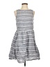 BeachLunchLounge Stripes Gray Casual Dress Size XS - photo 1