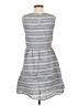BeachLunchLounge Stripes Gray Casual Dress Size XS - photo 2