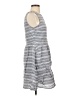 BeachLunchLounge Stripes Gray Casual Dress Size XS - photo 4