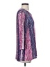 Logo Layers Purple 3/4 Sleeve Top Size S - photo 4