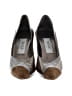 Bally Color Block Gray Heels Size 7 1/2 - photo 2
