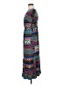 Tantrums Print Blue Casual Dress Size M - photo 5