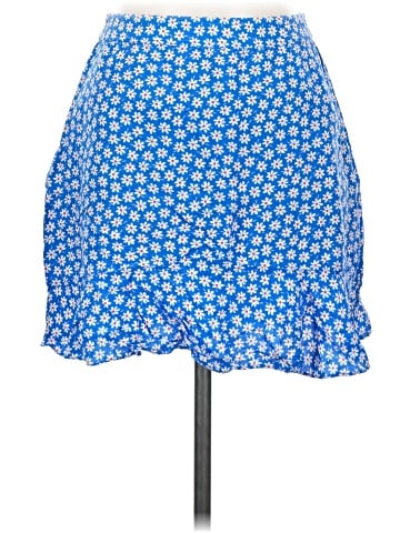 Madewell Ruffle-Edge Skirt in Mini Daisy (view 1)