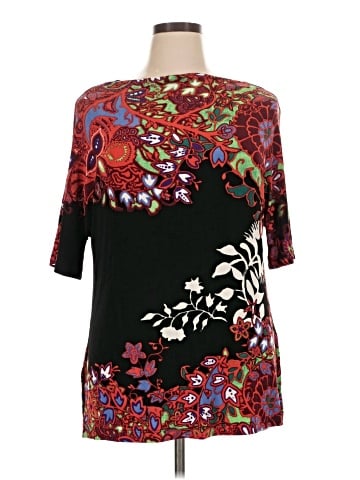 Travelers by Chico's 3/4 Sleeve Blouse (view 1)