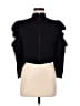 Alice + Olivia Black Jacket Size 6 - photo 1