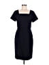Ann Taylor Solid Black Casual Dress Size 6 - photo 1