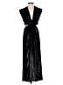A.L.C. 100% Polyester Black Cocktail Dress Size 6 - photo 1