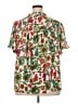 Rose + Olive 100% Polyester Green Short Sleeve Blouse Size 2X - photo 2