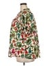 Rose + Olive 100% Polyester Green Short Sleeve Blouse Size 2X - photo 5