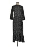 Zara Polka Dots Black Casual Dress Size XS - photo 1