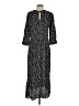 Zara Polka Dots Black Casual Dress Size XS - photo 2