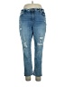 Edgely Hearts Blue Jeans Size 16 - photo 1