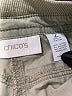 Chico's 100% Cotton Green Cargo Pants Size L - photo 7