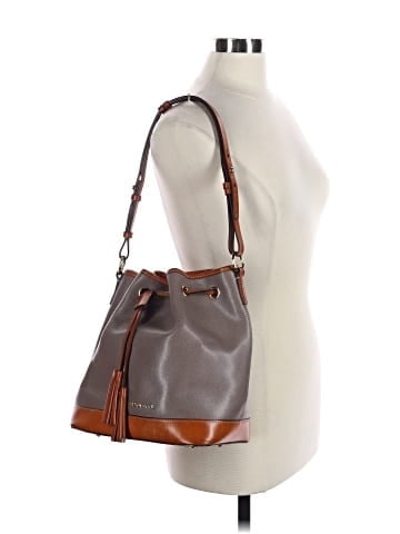 Dooney & Bourke Leather Bucket Bag (view 2)