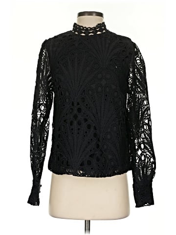 Ultra Pink Long Sleeve Blouse (view 1)