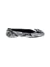 Tory Burch Snake Print Silver Flats Size 7 1/2 - photo 1