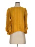 Drew 100% Rayon Yellow 3/4 Sleeve Blouse Size XS - photo 1