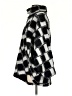 Isabel de Pedro Plaid Black Poncho Size 4 - photo 5
