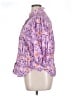 Oliphant Purple 3/4 Sleeve Blouse Size XL - photo 5