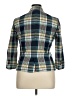 Chadwicks Plaid Teal Blazer Size 14 - photo 2