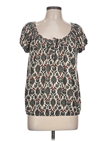 Max Studio Short Sleeve Blouse (view 1)