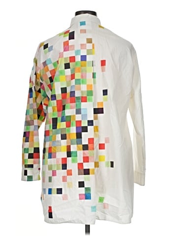 Akris Punto Long Sleeve Button-Down Shirt (view 2)