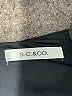 S.C. & Co. Solid Black Skort Size 4 - photo 3