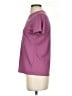 Nike 100% Polyester Solid Pink Purple Active T-Shirt Size S - photo 5