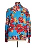 Unbranded Floral Blue Long Sleeve Blouse Size XL - photo 2