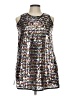 BCBGirls 100% Polyester Silver Sleeveless Top Size 10 - photo 1