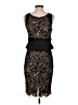 Theia Black Cocktail Dress Size 4 - photo 2