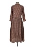 Fever Print Brown Casual Dress Size 4 - photo 2