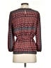 BCBGMAXAZRIA 100% Polyester Red Long Sleeve Blouse Size S - photo 2