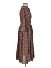 Fever Print Brown Casual Dress Size 4 - photo 4