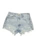 AGOLDE 100% Cotton Blue Denim Shorts Size 27 waist - photo 1