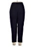 Ruby Rd. Solid Blue Casual Pants Size 14 - photo 1