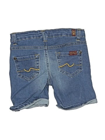 7 For All Mankind Denim Shorts (view 2)