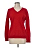Charter Club 100% Cashmere Red Cashmere Pullover Sweater Size M - photo 1