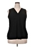 Dana Buchman Black Sleeveless Blouse Size XXL - photo 1